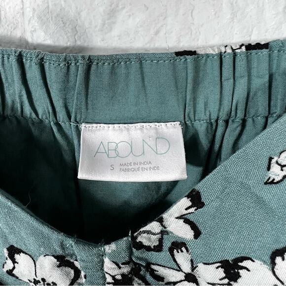 Abound Floral Puff Sleeve Dress Size Small - Picture 5 of 9